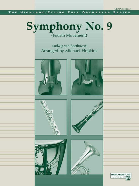 Symphony No. 9 (Fourth Movement) – Full Orchestra Conductor Score & Parts (Digital Download)