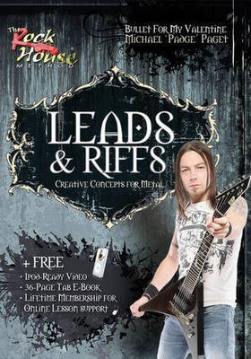 Michael Paget of Bullet for My Valentine - Leads & Riffs - Creative Concepts for Metal - Guitar Michael Paget Rock House DVD