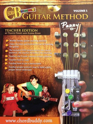 ChordBuddy Guitar Method - Volume 1 - Teacher Book with DVD - Elena Ryan|Travis Perry Chordbuddy Media /DVD