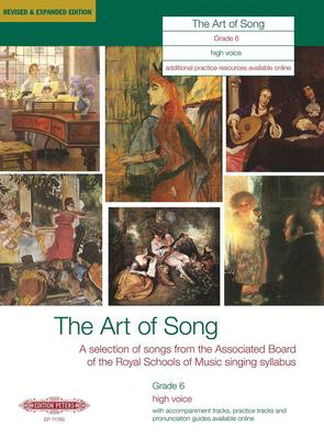 Art Of Song Gr 6 - High Voice Vocal Score - Various - Peters EP71765
