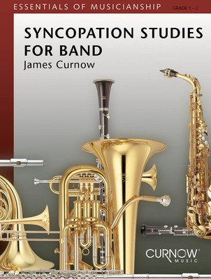 Syncopation Studies for Band - Grade 2 to 4 - Score Only - James Curnow - Curnow Music Score
