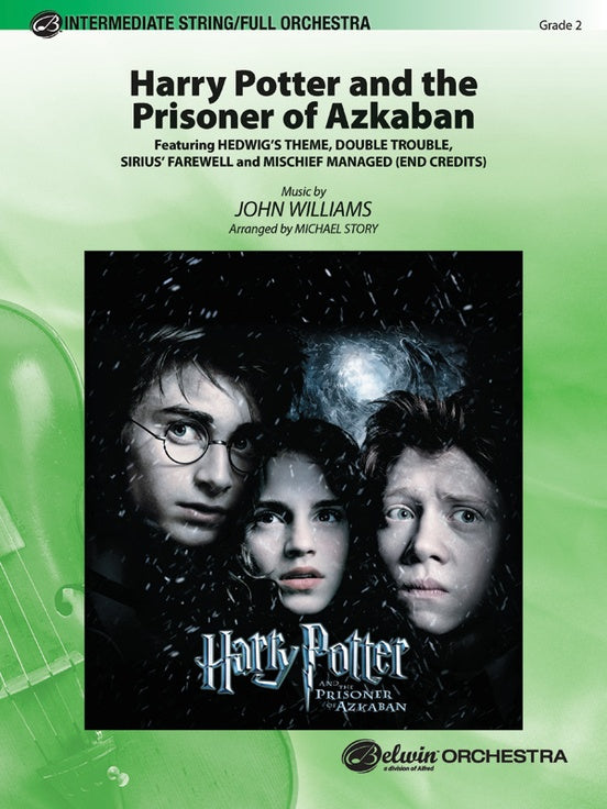 Harry Potter and the Prisoner of Azkaban – Full Orchestra Conductor Score & Parts (Digital Download)