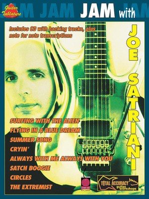 Jam with Joe Satriani - Guitar Cherry Lane Music Guitar TAB /CD