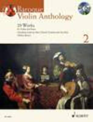 Baroque Violin Anthology 2 - 29 Works for Violin and Piano. Edition with CD - Various - Violin Robin Bigwood Schott Music