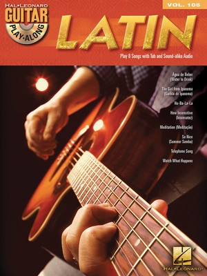 Latin - Guitar Play-Along Volume 105 - Various - Guitar Hal Leonard Guitar TAB /CD