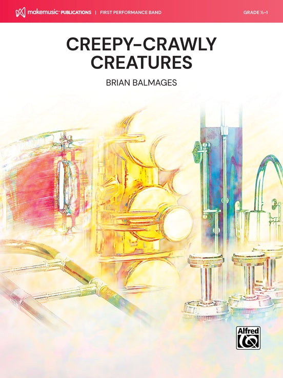 Creepy-Crawly Creatures - Concert Band Conductor Score & Parts(Digital Download)
