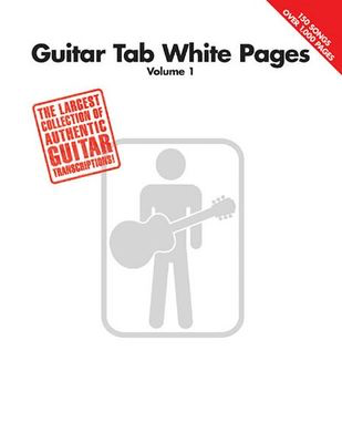 Guitar Tab White Pages - Volume 1 - 2nd Edition - Guitar|Vocal Hal Leonard Guitar TAB with Lyrics & Chords