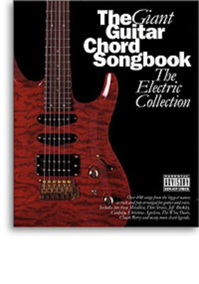 Giant Guitar Chord Songbook Electric Collection -