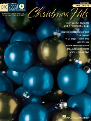 Christmas Hits - Pro Vocal Men's Edition Volume 42 - Various - Vocal Hal Leonard /CD
