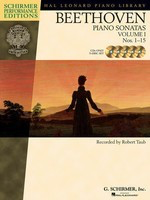 Beethoven - Piano Sonatas, Volume I - CDs Only (set of 5) - Nos. 1-15 - Ludwig van Beethoven - Piano G. Schirmer, Inc. Performance CD CD