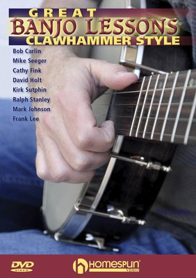 Great Banjo Lessons - Clawhammer Style - Banjo Homespun Banjo TAB DVD