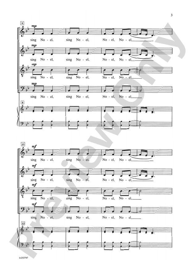 African Noel - SATB divisi Choral Octavo (Digital Download)