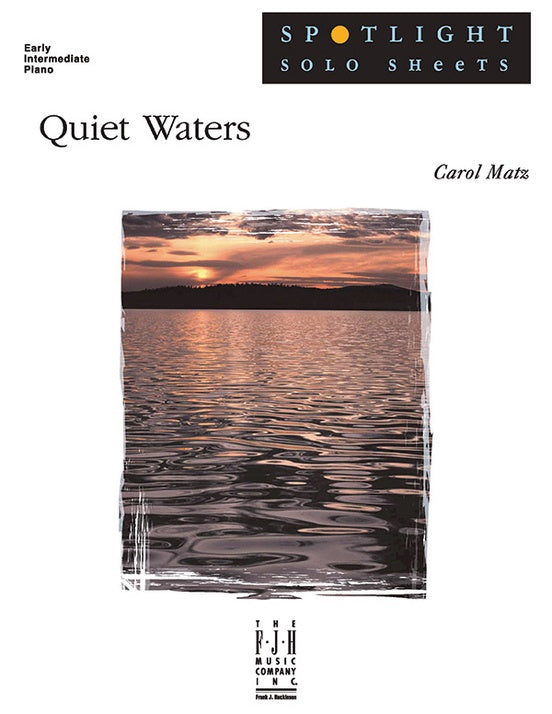 Quiet Waters - Piano (Digital Download)