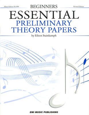 Essential Preliminary Theory Papers - Beginners - Eileen Stainkamph EMI Music Publishing Book