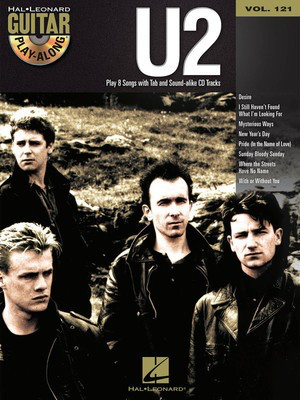U2 - Guitar Play-Along Volume 121 - Guitar Hal Leonard Guitar TAB with Lyrics & Chords /CD