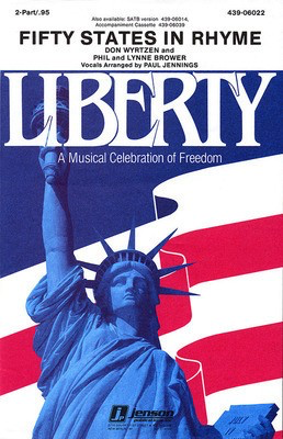 Fifty States in Rhyme - 2-Part Hal Leonard Choral Score Octavo