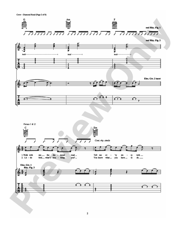 Diamond Road - Guitar TAB (Digital Download)