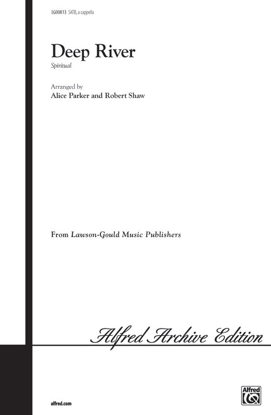 Deep River – SATB Choral Octavo (Digital Download)