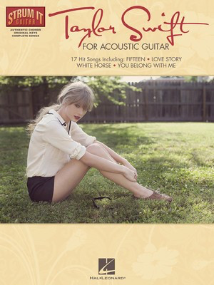 Taylor Swift for Acoustic Guitar - Guitar/Vocal Melody Line/Lyrics/Chords Hal Leonard 109717