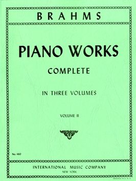 Brahms - Complete Piano Works Book 2 - Miniature Score - Kon K9639155845
