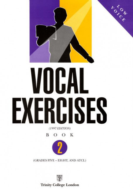 Trinity Vocal Exercises Book 2 Low Voice Grade 5-8