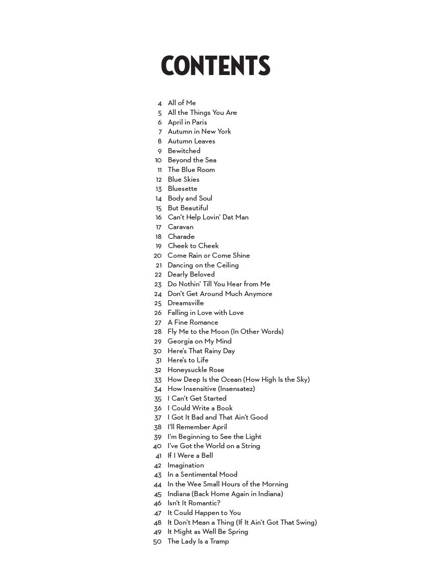 101 Jazz Songs - Violin Solo - Hal Leonard 146371