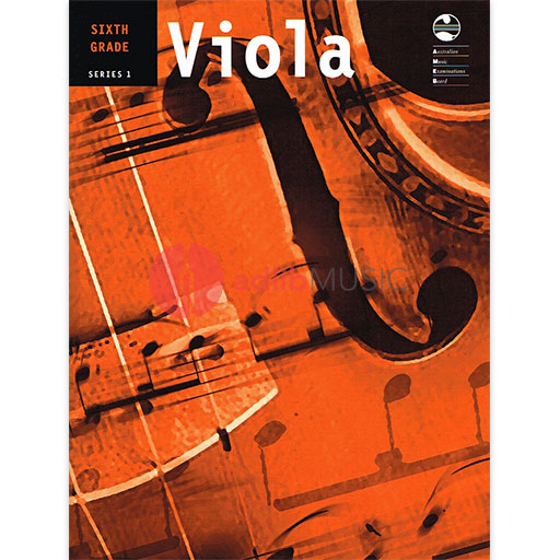 AMEB Viola Series 1 - Grade 6 - Viola/Piano Accompaniment AMEB 1202072239