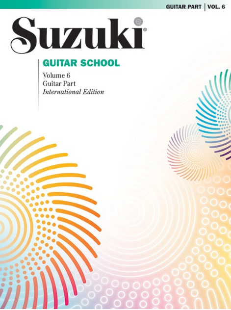 Suzuki Guitar School Volume 6 Guitar Part