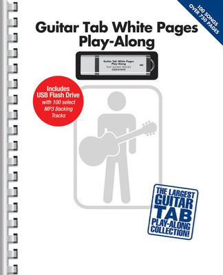 Guitar Tab White Pages Play-Along - Includes USB Flash Drive with 100 Select MP3 Backing Tracks - Various - Guitar Hal Leonard Guitar TAB /USB