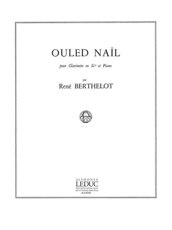 Ouled Nail (A Sad Air, A Cheerful Air) Oboe/Piano - Berthelot Leduc AL24028