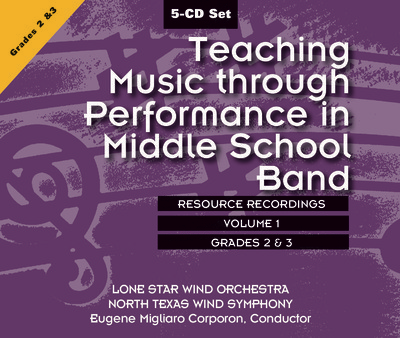 Teaching Music Through Perf Middle School Band C - GIA Publications CD