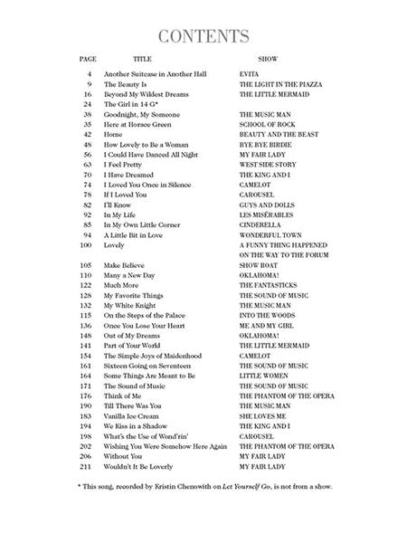 The Broadway Ingenue - 39 Theatre Songs for Soprano - Various - Vocal Soprano - Hal Leonard