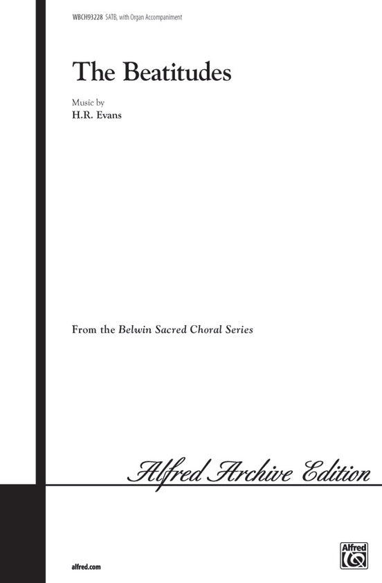 Beatitudes - SATB Choral Octavo (Digital Download)