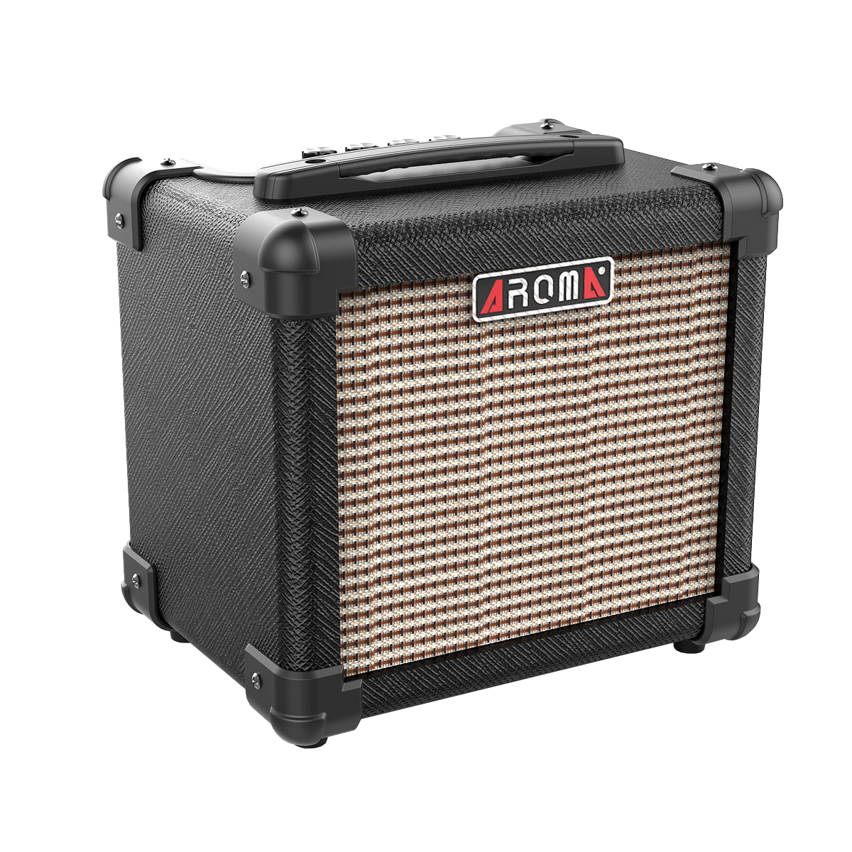 Aroma AG10BK 10W Black Electric Guitar Portable Amplifier