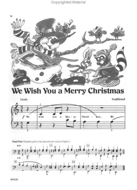 Popular Christmas Songs Primer Level - BASTIEN WP220