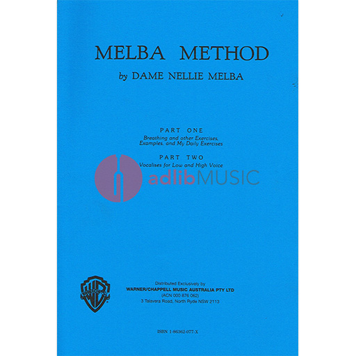 Melba Method Vocal Album