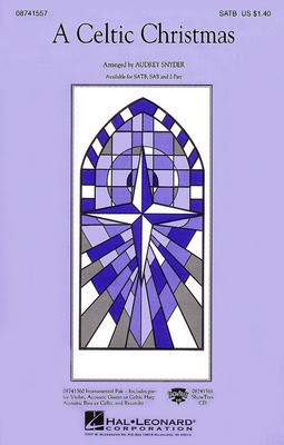 A Celtic Christmas - SAB Audrey Snyder Hal Leonard Choral Score Octavo