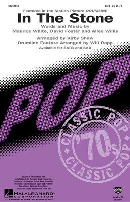 In The Stone - SATB Kirby Shaw Hal Leonard Octavo