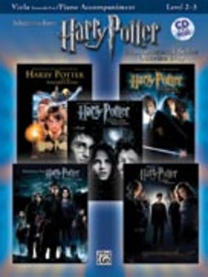 Harry Potter Instr Solos Movies 1-5 Bk/Cd Viola -
