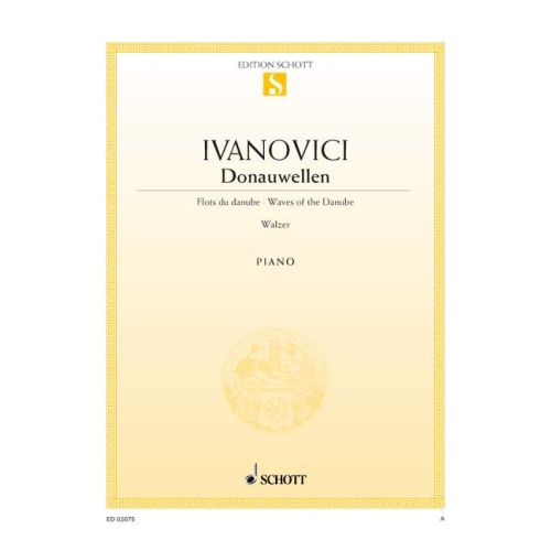 Ivanovici - On the Waves of the Danube - Piano Solo Schott ED02075