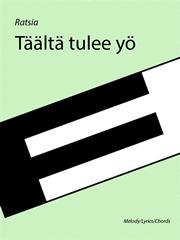 Täältä tulee yö - Melody/Lyrics/Chords (Digital Download)