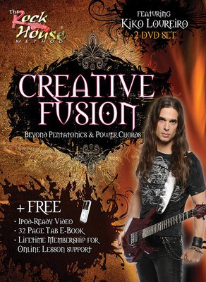 Kiko Loureiro of Angra - Creative Fusion - Beyond Pentatonics & Power Chords - Guitar Kiko Loureiro Rock House DVD