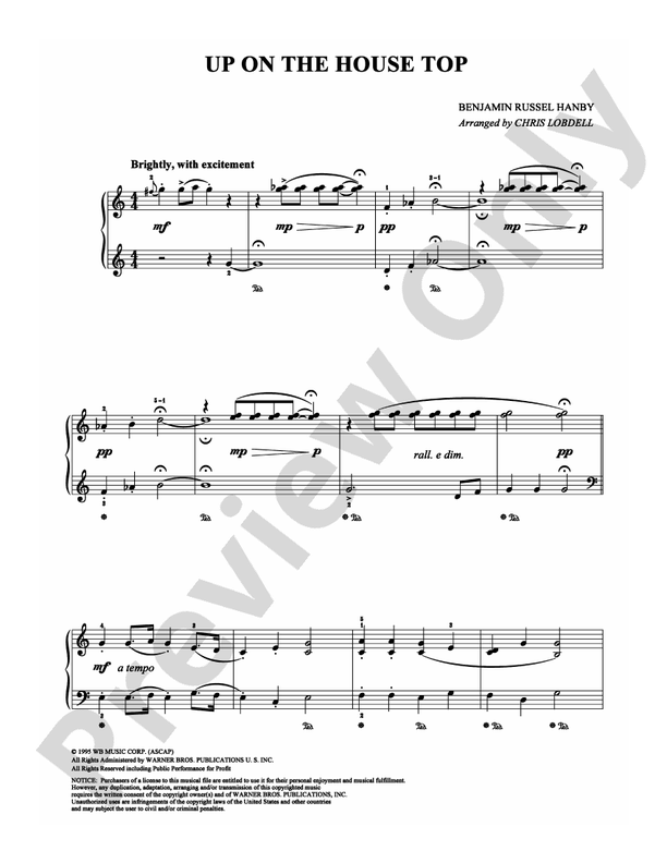 Up On The House Top - DSM-PS-0006868 - Piano (Digital Download)