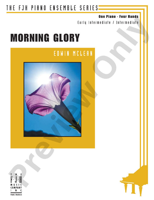 Morning Glory - Piano (Digital Download)