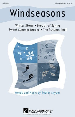 Windseasons (Choral Suite) - Audrey Snyder - 3-Part Mixed Hal Leonard Choral Score Octavo