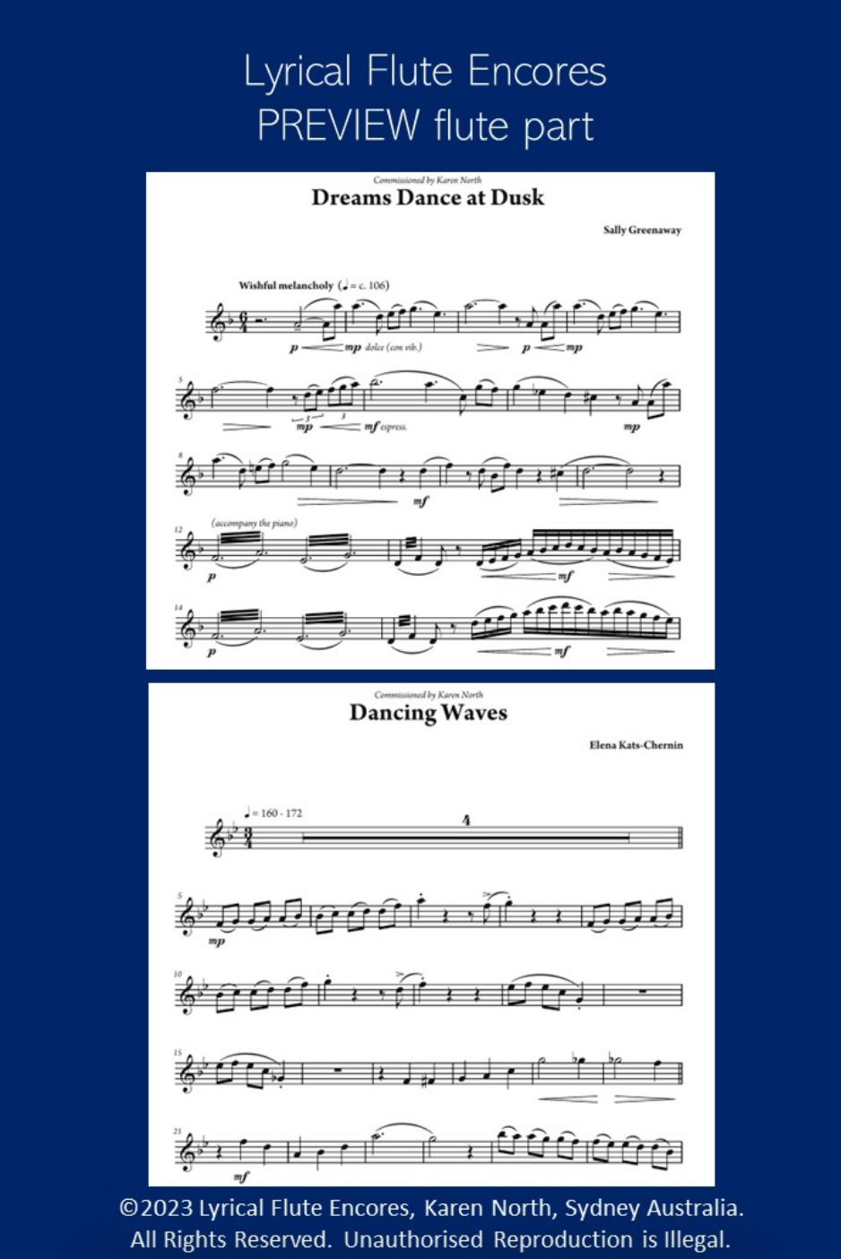 Lyrical Flute Encores - Flute/Piano - North - Allegro 9781875516285