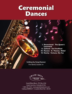 Ceremonial Dances - Greg Danner - Grand Mesa Music Score/Parts