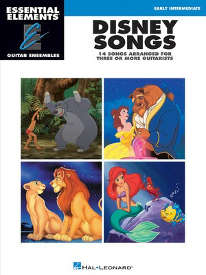 Disney Songs - Essential Elements Guitar Ensembles Early Intermediate Level - Various - Guitar Hal Leonard Guitar Ensemble