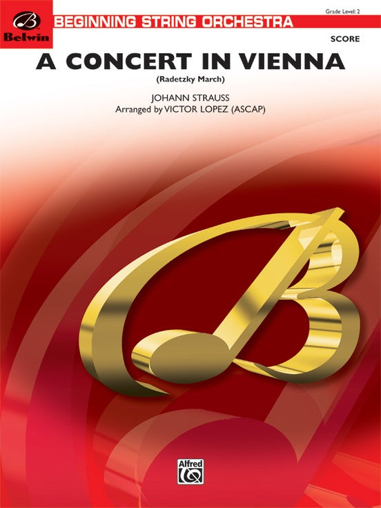 A Concert in Vienna – String Orchestra Conductor Score & Parts (Digital Download)