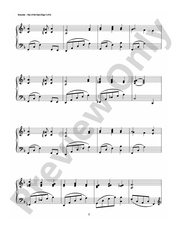 Star of the East - DSM-PS-0004339 - Piano (Digital Download)